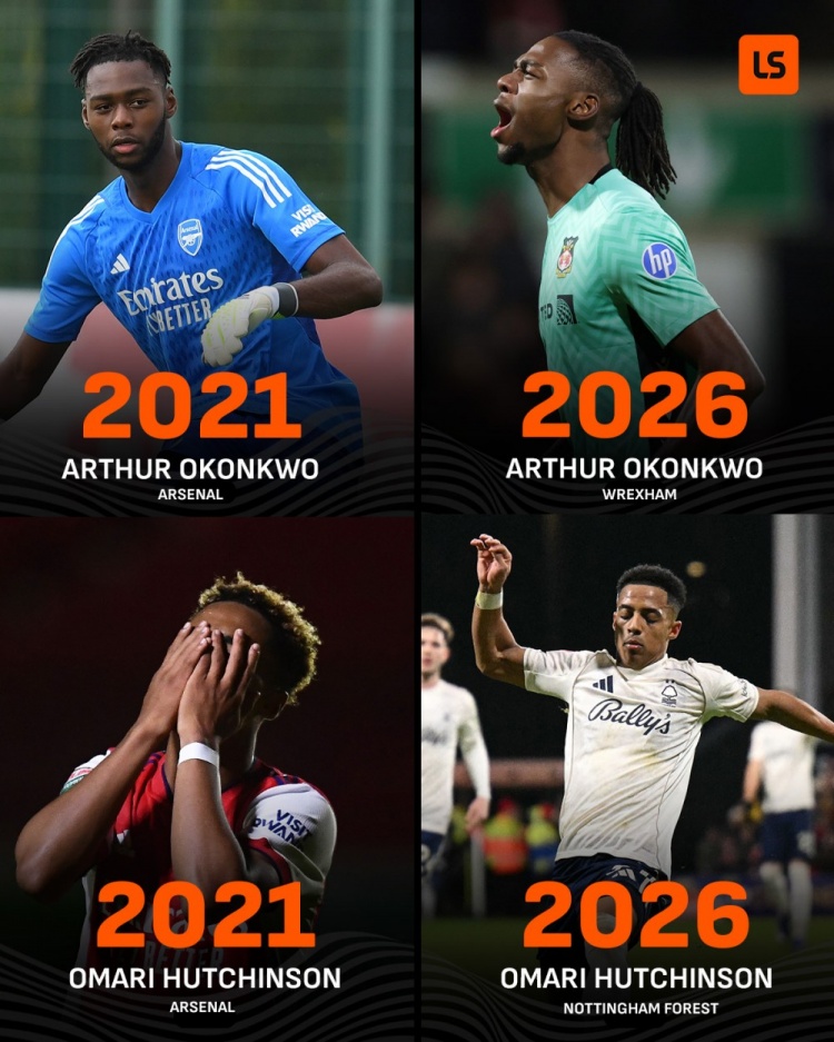 奥孔科沃扑出哈钦森点球淘汰森林，两人都是阿森纳旧将