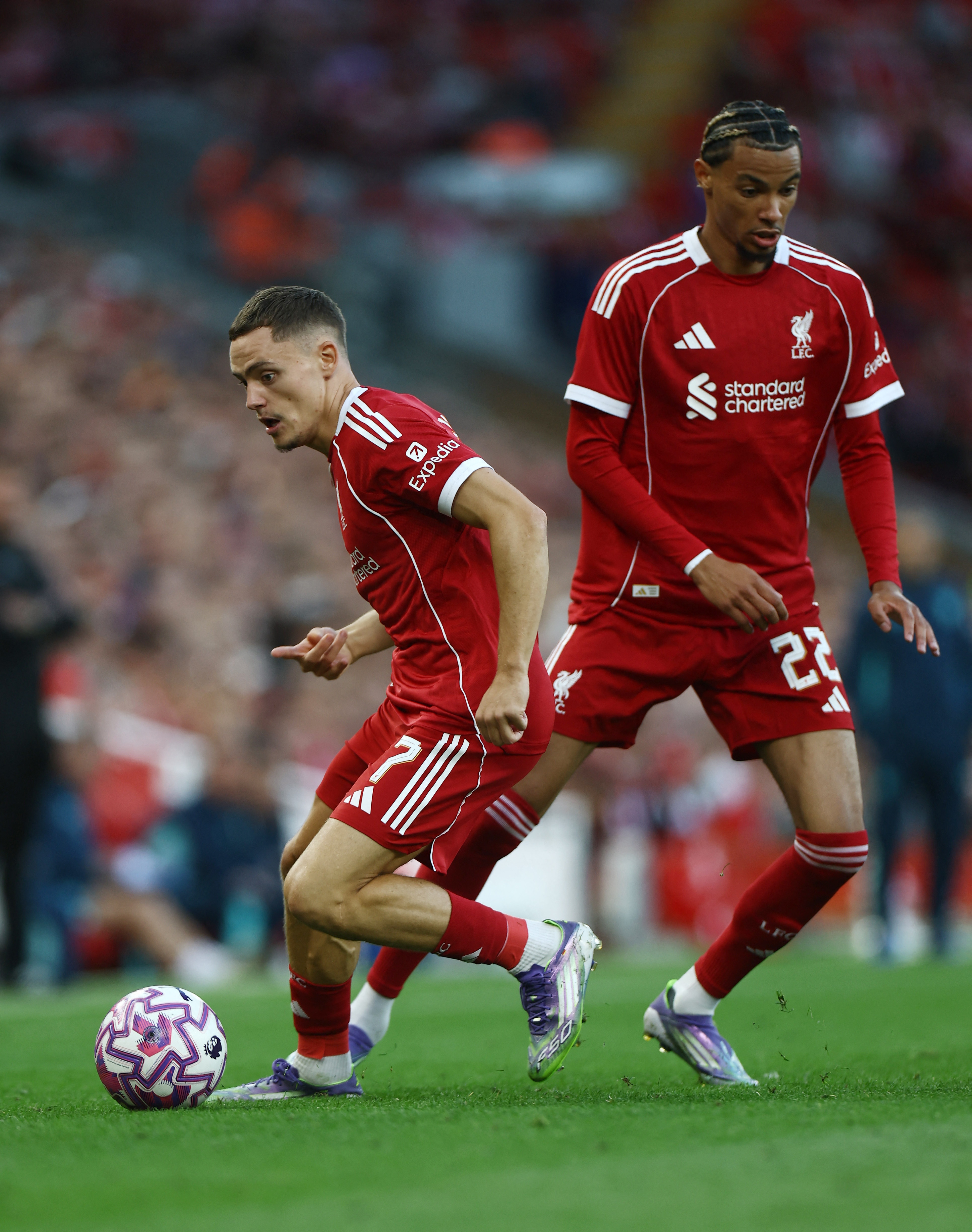 开云体育-埃基蒂克：在德国时就很欣赏维尔茨，我真的很享受和他一起踢球