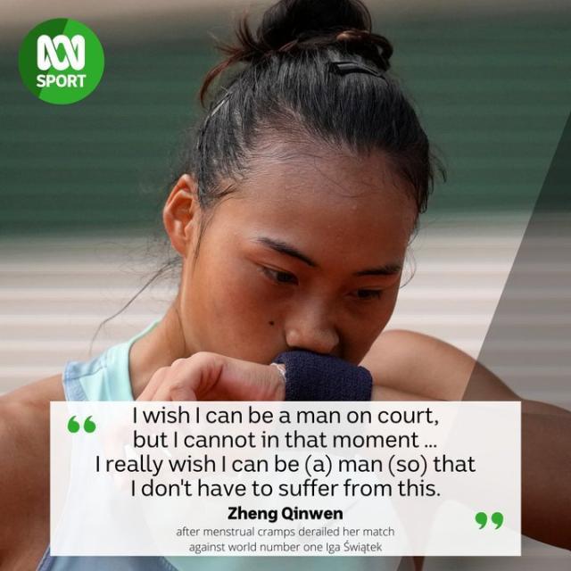 开云集团-郑钦文：被大姨妈疼死，把世界第一吓死