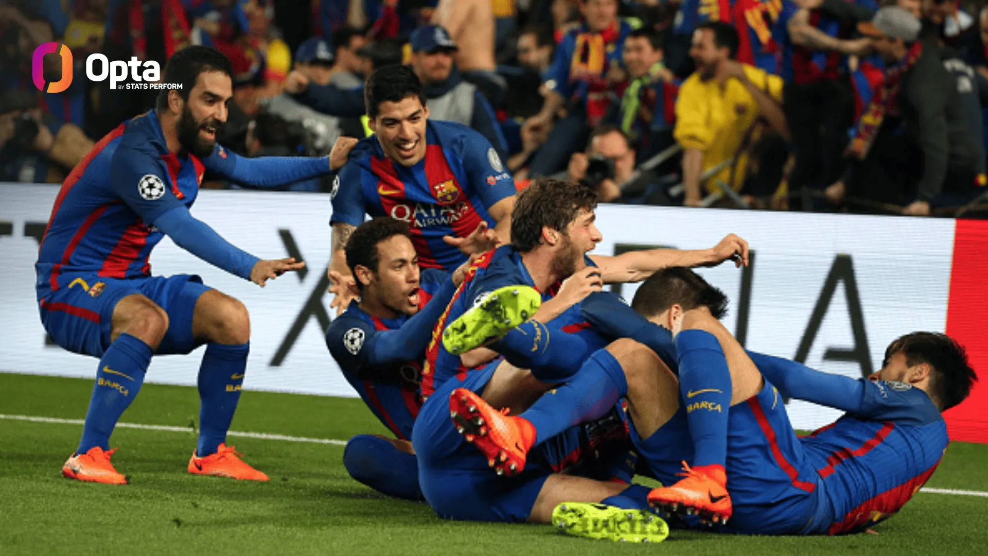 开云体育-巴萨队史首回合4球落后只逆转过一次，是2017年6-1巴黎