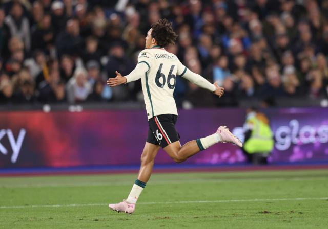 KAIYUN-【英超】阿诺德传射 利物浦2比3西汉姆联遭赛季首败